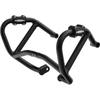 CROSSPRO НОВИНКА GMOLE АЛЮМІНІЄВІ КРИШКИ ДВИГУНА I РАДІАТОРІВ GASGAS ES 700 / SM 700 '22-'24, HUSQVARNA 701 ENDURO / SUPERMOTO '22- , KTM 690 ENDURO / SMC R '19- КОЛІР ЧОРНИЙ МАТОВА