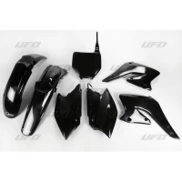 UFO ПЛАСТИК KIT 5-PARTS ЧОРНИЙ RMZ250 04-06