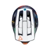 LEATT (НОВИНКА 2024) ШОЛОМ ВЕЛОСИПЕДИ MTB ENDURO 4.0 (WYPINANA SZCZEKA) V24 HELMET JUNGLE КОЛІР GRANATOWY\/BIALY РОЗМІР S (51-55 CM) - зображення 7