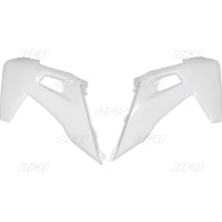 UFO КРИШКИ РАДІАТОРА HUSQVARNA TC 125/250 '19, FC 250/350/450 '19 КОЛІР БІЛИЙ