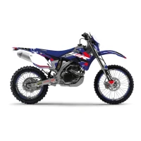 BLACKBIRD КОМПЛЕКТ НАЛІПОК (OKLEIN) YAMAHA WR 250F '07-'14, WR 450F '07-'11 DREAM 5 КОЛІР СИНІЙ ЧОРНИЙ