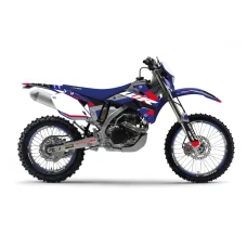 BLACKBIRD КОМПЛЕКТ НАЛІПОК (OKLEIN) YAMAHA WR 250F '07-'14, WR 450F '07-'11 DREAM 5 КОЛІР СИНІЙ ЧОРНИЙ