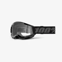 100 ПРОЦЕНТ ОКУЛЯРИ МОДЕЛЬ STRATA 2 YOUTH JUNIOR BLACK - ЧИСТИЙ LENS - КОЛІР ЧОРНИЙ/СІРИЙ СТІКЛО PRZEZROCZYSTA