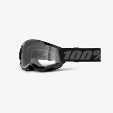 100 ПРОЦЕНТ ОКУЛЯРИ МОДЕЛЬ STRATA 2 YOUTH JUNIOR BLACK - ЧИСТИЙ LENS - КОЛІР ЧОРНИЙ/СІРИЙ СТІКЛО PRZEZROCZYSTA
