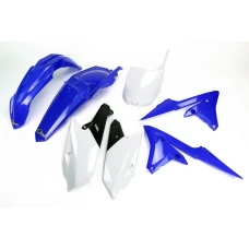 UFO КОМПЛЕКТ ПЛАСТІКОВ YAMAHA YZF 250 '12-'18, YZF 450 '14-'17 КОЛІР OEM '18 (NIEBIESKI/BIALY/CZARNY) (YA318E999K)
