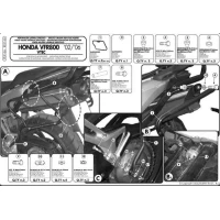KAPPA СТЕЛАЖ KUFROW БОКОВИХ MONOKEY SIDE HONDA VFR 800