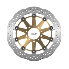 NG ДИСК ТОРМОЗНИЙ ПЕРІД DUCATI 749/848/999/1000/1100 '02-17 (320X72X4,5MM) (5X8,5MM) WAVE PLYWAJACA ЗОЛОТИЙ МАТЕРІАЛ