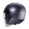 CABERG ШОЛОМ ВІДКРИТИЙ JET Z БЛЕНДА МОДЕЛЬ SOHO КОЛІР СІРИЙ МАТОВА - GUNMETAL РОЗМІР M - зображення 3
