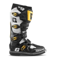 GAERNE МОТОБОТИ CROSS/ENDURO МОДЕЛЬ SG-12 LUXE КОЛІР CZARNY/BIALY/ZLOTY РОЗМІР 42