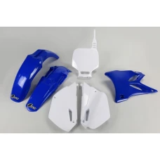 UFO КОМПЛЕКТ ПЛАСТІКОВ YAMAHA YZ 85 '02-'12 КОЛІР OEM (БІЛИЙ/СИНІЙ) (YA306E999)