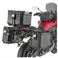 KAPPA 2026/03 СТЕЛАЖ KUFROW БОКОВИХ MONOKEY CAM SIDE YAMAHA TRACER 7 '25-, - ПІД KUFRY KFR K'FORCE І KVG K'VOYAGER АЛЮМІНІЙ