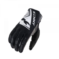 KENNY RACING 2025 РУКАВИЦІ CROSS/ENDURO МОДЕЛЬ PERFORMANCE BLACK КОЛІР CZARNY/BIALY РОЗМІР L