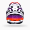 KENNY RACING ШОЛОМ CROSS\/ENDURO TITANIUM GRAPHIC ICON КОЛІР BIALY\/FIOLETOWY\/POMARANCZOWY РОЗМІР XS - зображення 2