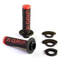 X-GRIP ПЕРЕМИКАЧІ BRAAAAP GRIPS LOCK-ON-GRIP RED КОЛІР CZERWON-GRIPY З ПЕРЕХОДНИКАМИ ROLGAZU
