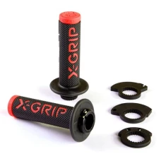 X-GRIP ПЕРЕМИКАЧІ BRAAAAP GRIPS LOCK-ON-GRIP RED КОЛІР CZERWON-GRIPY З ПЕРЕХОДНИКАМИ ROLGAZU
