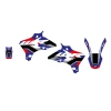 BLACKBIRD КОМПЛЕКТ НАЛІПОК (OKLEIN) YAMAHA WR 250F '05-'06, WR 450F '05-'06 DREAM 5 КОЛІР СИНІЙ ЧОРНИЙ - зображення 2