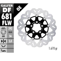 GALFER ДИСК ТОРМОЗНИЙ ПЕРІД HARLEY-DAVIDSON (292X56X5) PLYWAJACA (PATRZ ОПИС)