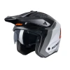 KENNY RACING 2025 ШОЛОМ ВІДКРИТИЙ JET МОДЕЛЬ MILES GRAPHIC BLACK\/ORANGE КОЛІР BIALY\/CZARNY\/SZARY\/POMARANCZOWY РОЗМІР L ( 59 - 60 CM ) - зображення 2