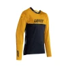 LEATT (НОВИНКА 2024) СОРОЧКА ROWEROWA MTB GRAVITY 4.0 JERSEY GOLD КОЛІР ZLOTY\/CZARNY РОЗМІР L - зображення 3