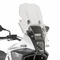 KAPPA 2024/06 СТІКЛО HONDA NX 500 '24-, (МАКС 53,5 X 45 CM) РЕГУЛЬОВАНА AIRFLOW (12 CM ДІАПАЗОН РЕГУЛЮВАННЯ) PRZEZROCZYSTA