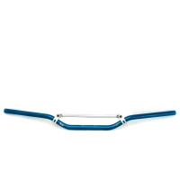 ACCEL КЕРМО АЛЮМІНІЙ Z POPRZECZKA (22,2MM) MX УЗОР HONDA CR НИСЬКИЙ КОЛІР СИНІЙ (SZER. 800MM, WYS. 71MM)