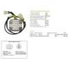 DZE РЕГУЛЯТОР НАПРУГИ ARCTIC CAT 650 '04-'06 (OEM-0430-035, 0430-046) 12V35A - зображення 3