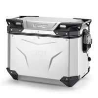 GIVI TREKKER OUTBACK EVO ANODIZED АЛЮМІНІЙ SIDE-CASE ЛІВА 48LTR, SOLD БЕЗ ЗАМОК