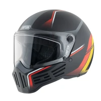 SIMPSON ШОЛОМ M30 ТОВКАЧ ПЛОСКЕ ЧОРНИЙ, L