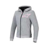 ALPINESTARS HOODIE ЖІНКА ХРОМ V2 GRAY/PINK M