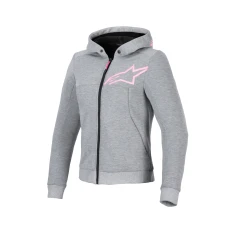 ALPINESTARS HOODIE ЖІНКА ХРОМ V2 GRAY/PINK M