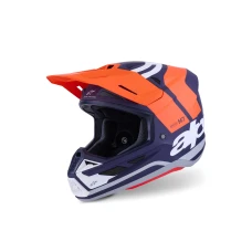 ALPINESTARS ШОЛОМ S-M7 ЯДРО ORANGE/BLUE L