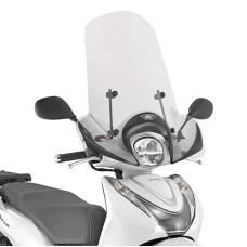 KAPPA СТІКЛО HONDA SH MODE 125 '21, 51 X 66 CM PRZEZROCZYSTA - POTRZEBNE КРІПЛЕННЯ A1193AK