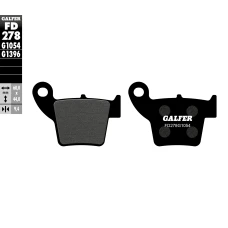 GALFER КОЛОДКИ ДИСКОВІ ТОРМОЗНІ KH346, ЗАД, POLMETALICZNE, HONDA CR/CRF '02-'20