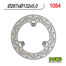 NG ДИСК ТОРМОЗНИЙ ЗАД YAMAHA YP 400 MAJESTY '04-'13, XMAX 400 '13-16, GRAND MAJESTY 250 '04-'05 (267X132X5) (3X8,5MM)