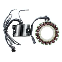 ELECTROSPORT UZWOJENIE ГЕНЕРАТОР (STATOR) HARLEY DAVIDSON SOFTAIL (00), DYNA (99-03) (TWIN CAM 88) (3 FAZOWY + РЕГУЛЯТОР НАПРУГИ ESR852 W KOMPLECIE