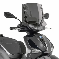 KAPPA 2026/04 СТІКЛО PIAGGIO LIBERTY 50 / 125 / 150 '25-'26 (26 X 41,5CM) ЗАТЕМНЕНЕ - POTRZEBNE МОНТАЖ A5623AK