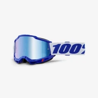 100 % ОКУЛЯРИ МОДЕЛЬ ACCURI 2 BLUE - MIRROR BLUE LENS LENS - КОЛІР NIEBIESKI/BIALY ХВІРТКА NIEBIESKIE ЗЕРКАЛО