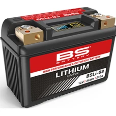 BS АКУМУЛЯТОР LITOWO-JONOWY ZE WSKAZNIKIEM NALADOWANIA LIFEPO4 BSLI-03 (134X65X92) (210A,36WH,3AH) (YTX7A-BS,YT7B-BS,YT9B-BS,YTX9-BS,YB9-B,YT7B-4,YT9B-4) (10)
