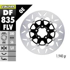 GALFER ДИСК ТОРМОЗНИЙ ПЕРІД HARLEY-DAVIDSON (300X56X5) PLYWAJACA (ROUND FLOATING)