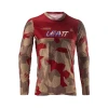 LEATT (НОВИНКА 2024) СОРОЧКА MOTO 5.5 ULTRAWELD JERSEY RUBYSTONE КОЛІР CZERWONY\/BRAZOWY CAMO РОЗМІР M - зображення 2