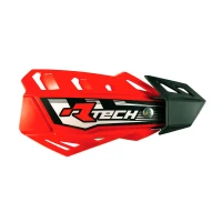 RACETECH КРИШКИ RAK (РУЧКА) FLX CROSS/ENDURO КОЛІР ЧЕРВОНИЙ (Z 2 RODZAJAMI MOCOWAN DO КЕРМА І МАНЕТЕК)