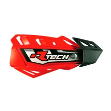 RACETECH КРИШКИ RAK (РУЧКА) FLX CROSS/ENDURO КОЛІР ЧЕРВОНИЙ (Z 2 RODZAJAMI MOCOWAN DO КЕРМА І МАНЕТЕК)