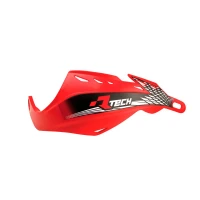 RACETECH КРИШКИ RAK (РУЧКА) GLADIATOR EASY КОЛІР ЧЕРВОНИЙ (Z КРІПЛЕННЯМИ NA КЕРМА 22,2MM I 28,6MM)