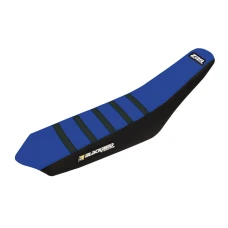 BLACKBIRD ЧОХОЛ / ОБШИВКА NA СИДІННЯ SHERCO SE/SEF '17-'23 (SE/SFE ALL MODELS '17-'24) ZEBRA КОЛІР ЧОРНИЙ СИНІЙ