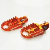 SCAR EVOLUTION FOOTPEGS -KTM/HUSQ. SX/F 16-22 EXC/F 17-23 SX85 18-24 ПОМАРАНЧЕВИЙ КОЛІР
