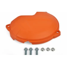 POLISPORT ЗАХИСТ КРИШКИ (DEKLA) КОМПЛЕКТА СЦЕПЛЕННЯ KTM XCF/SXF 250/350 16-19 EXC-F/XCFW 250/350 `17-19, HUSQVARNA FE 250/350 `19 КОЛІР ПОМАРАНЧ