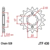ПЕРЕДНЯ ЗІРКА JR CHT 430 15 KAWASAKI KXF 250 '04-'05, SUZUKI RMZ 250 '04-'05 (43015JT) (LANC. 520) - зображення 1