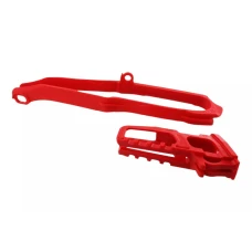 POLISPORT ПРОДАЖА НАПРАВЛЯЮЧА I КРІПЛЕННЯ ЛАНЦЮГА (КОМПЛЕКТ) HONDA CRF 250R '10; CRF 450R '09-'10 КОЛІР ЧЕРВОНИЙ