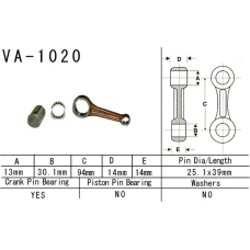 VESRAH ШАТУН HONDA TRX 90 '93-'15 (VA1020) (MADE IN JAPAN)