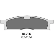 DELTA BRAKING КОЛОДКИ ДИСКОВІ ТОРМОЗНІ KH119 - ZASTEPUJA DB2140MX-N І DB2140QD-N
